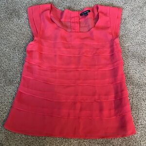 American Eagle pink blouse size small